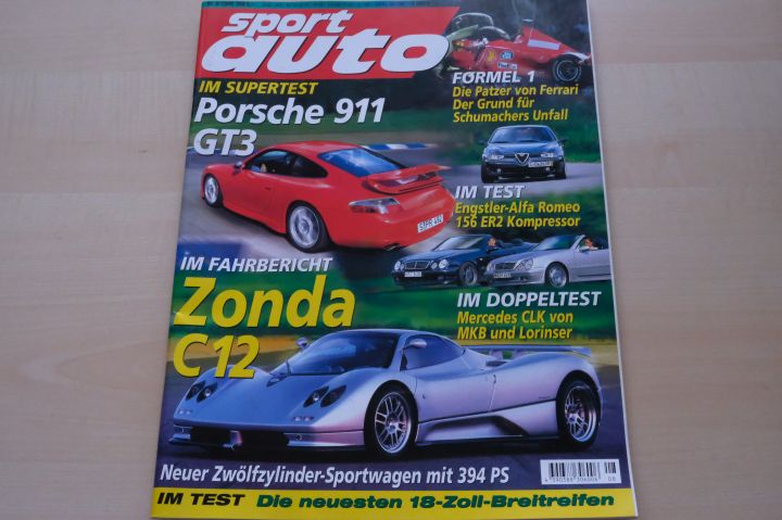 Deckblatt Sport Auto (08/1999)